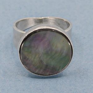 Sterling Silver and Mother of Pearl Ring - NWOT